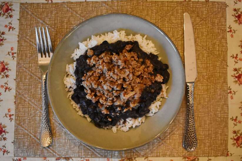 A Bite of Brazil: Brazilian rice and beans, just like Mom made them