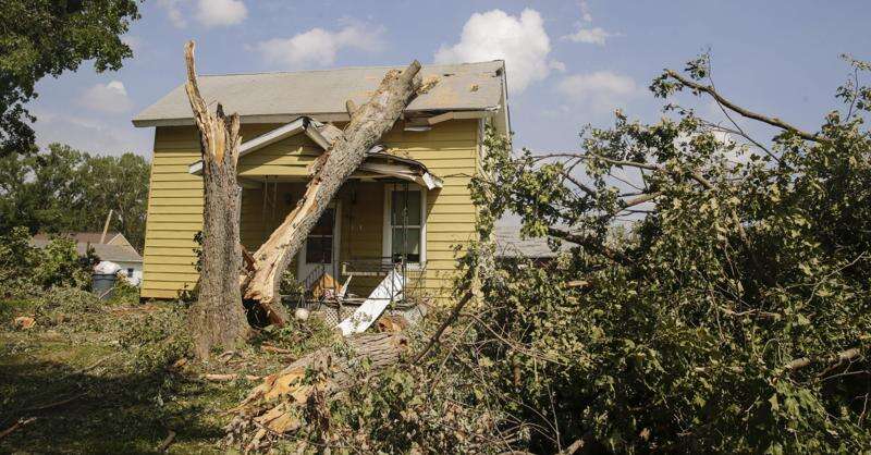 Over 90% of Marion homes, buildings were damaged in derecho