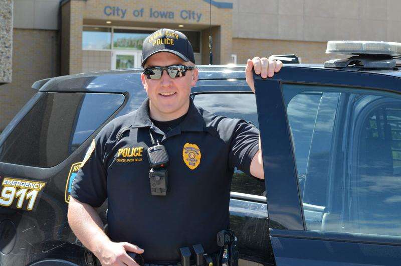 Iowa City’s Police Officer of the Year committed to helping community, department