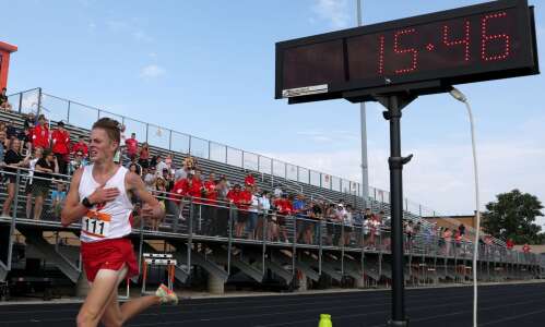 Running more solo now, Marion’s Jedidiah Osgood shines at Prairie