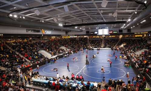Girls’ wrestling in Iowa going up, up, up