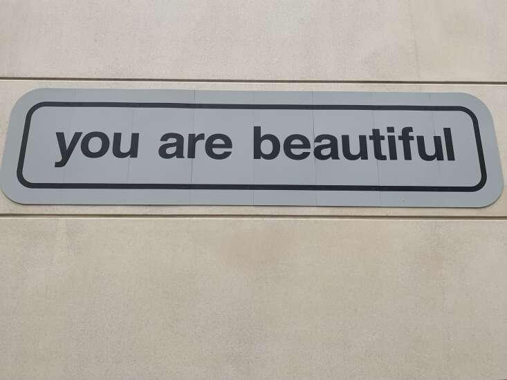 Cedar Rapids secures ‘you are beautiful’ art installation as part of national project