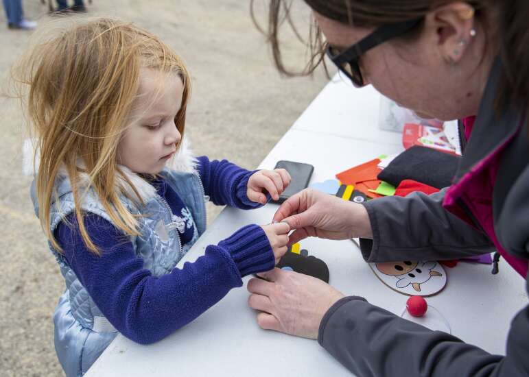Photos: Kids get outside during spring break with help from CR Rollin’ Recmobile 
