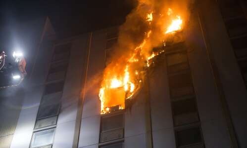 Cedar Rapids apartment residents injured in Geneva Tower high-rise fire