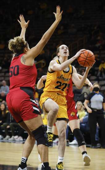 Photos:Women’s College Basketball--- IUPUI Jaguars at Iowa Hawkeyes