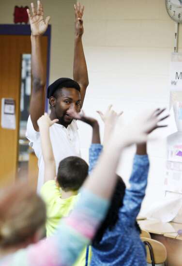 Dancer brings craft to Iowa City schools