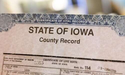 Iowa births drop to lowest level in recorded history