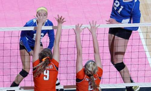 Foecke sets record with 37 kills in Holy Trinity sweep