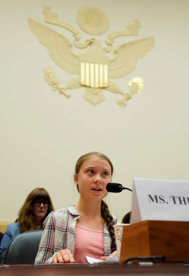 Teen climate activist Greta Thunberg joining Iowa City strike Friday
