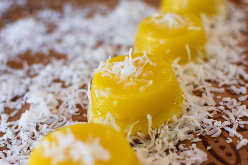 Experiment in the kitchen with quindim, a sweet Brazilian custard