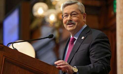 Branstad offers support for gas tax discussion, but won’t offer plan