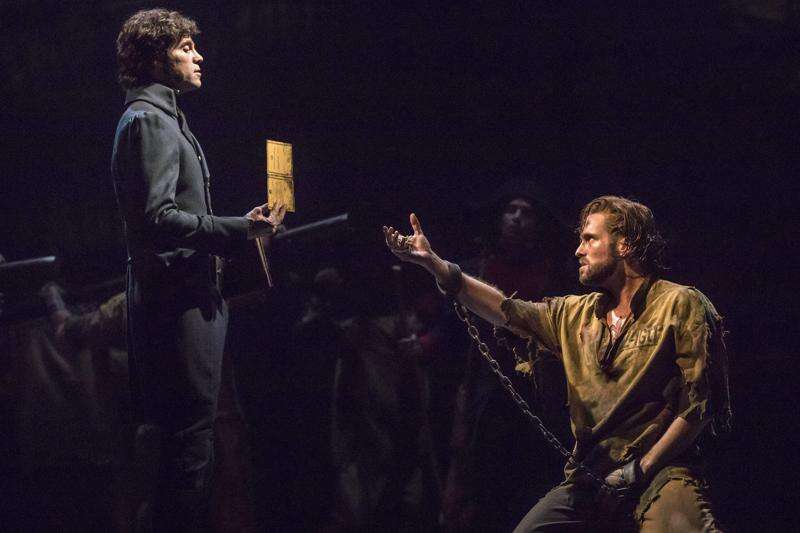 Coming to Hancher: Jean Valjean’s fighting spirit strikes close to lead actor’s heart