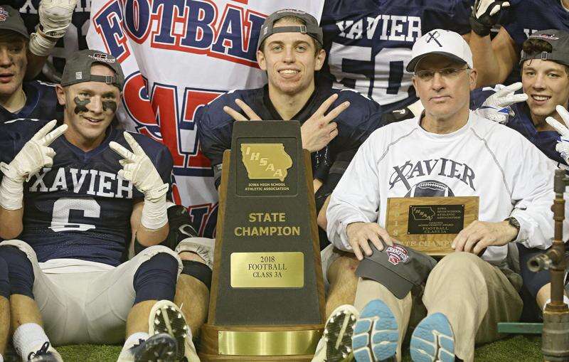 Cedar Rapids Xavier’s Quinn Schulte captain of 3A all-state football team