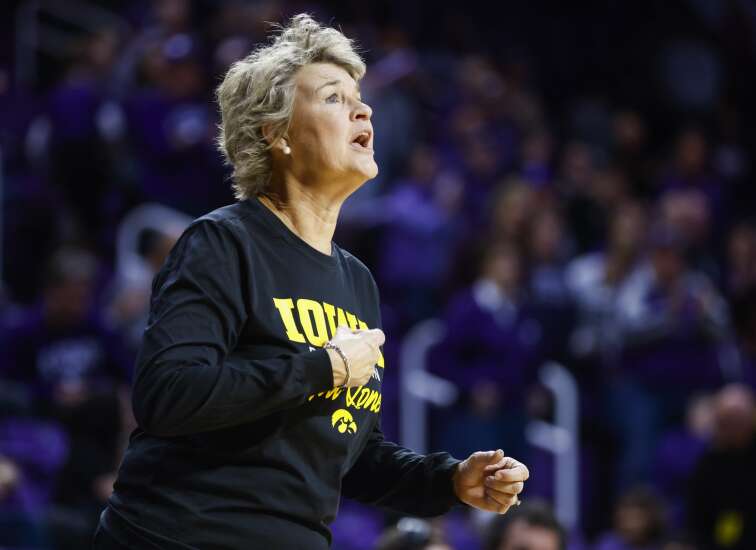 Photos: Iowa women’s basketball at Kansas State