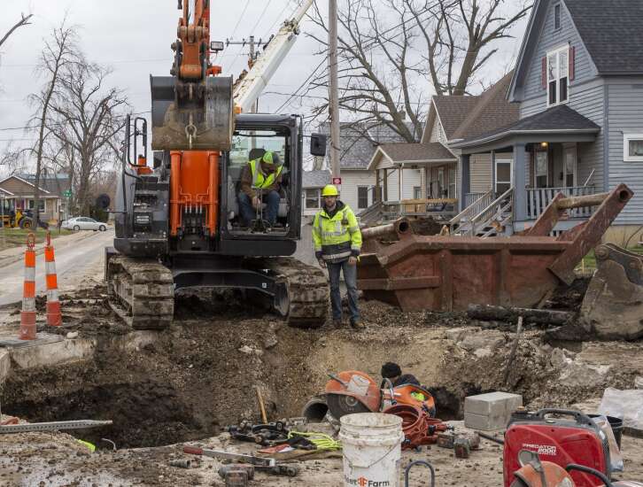 Cedar Rapids street work underway on over 40 projects for 2022 