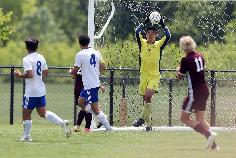 Photos: West Liberty vs. Western Christian, Iowa Class 1A boys’ state soccer semifinals 