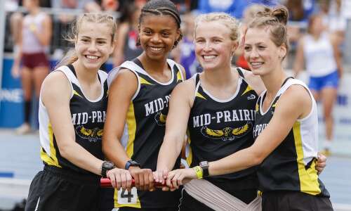 Mid-Prairie wins fourth straight state distance medley with school-record time