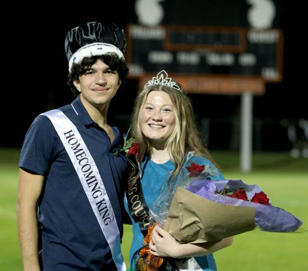 Higgins, Larsen named FHS Homecoming King and Queen