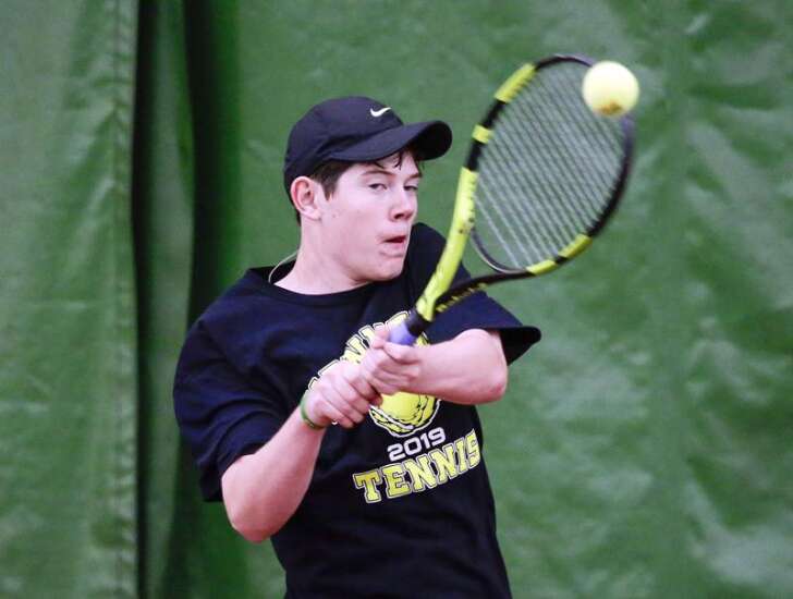 Boys’ tennis notes: Kennedy’s Parker Sprague getting better and better
