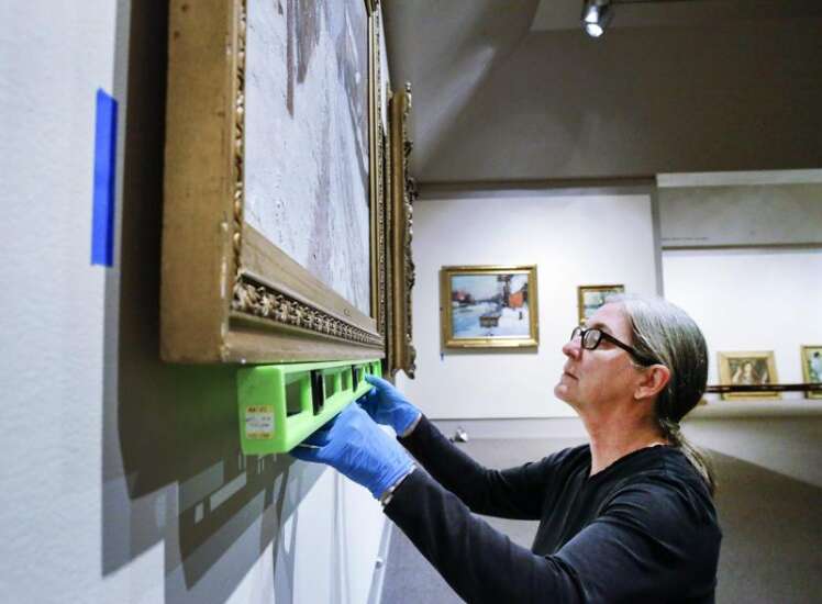 How secrecy shielded priceless paintings on their journey to the Cedar Rapids Museum of Art