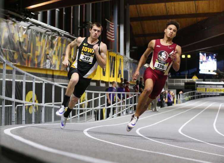 New indoor track already paying dividends for Iowa