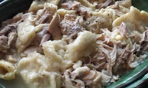 Southern tradition dictates chicken and dumplings and banana pudding when…