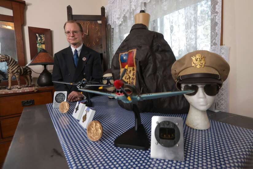 Marion man keeps ace fighter pilots’ legacies alive through collection