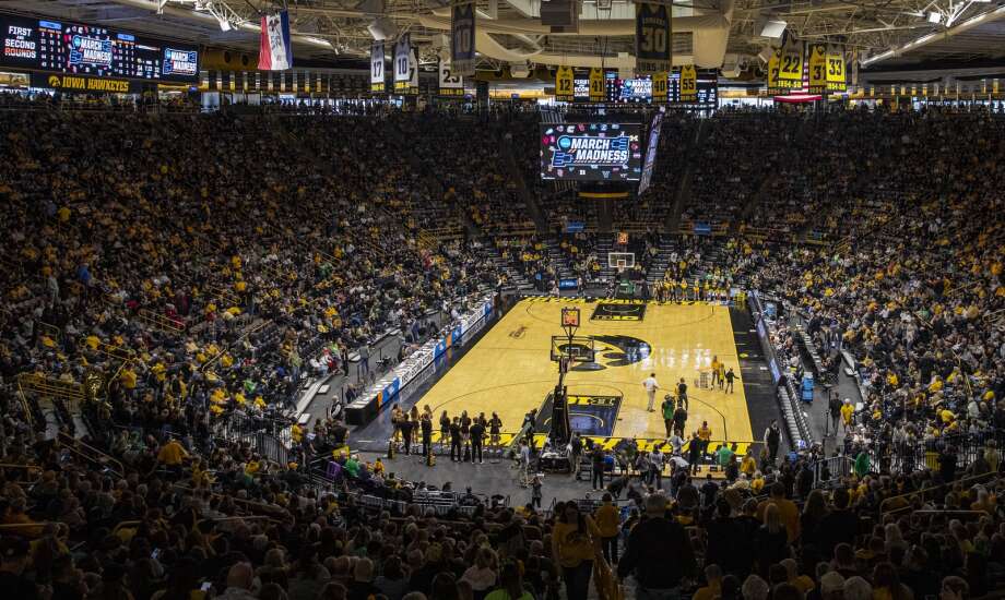 Iowa women’s basketball fans can watch Friday’s Final Four game at Carver-Hawkeye Arena
