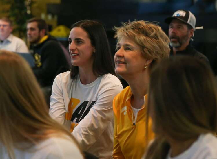Photos: Iowa women’s basketball NCAA Selection Sunday watch party
