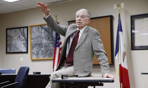 Health protocols don’t mask opinions at Grassley town hall