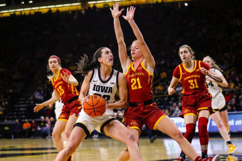 Iowa reclaims Cy-Hawk women’s basketball superiority, 70-57