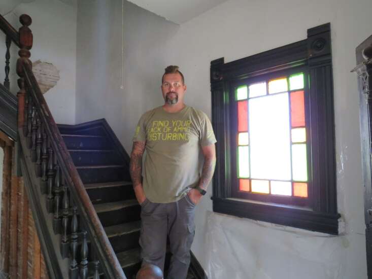 New foundation, restorations for historical home in Brighton