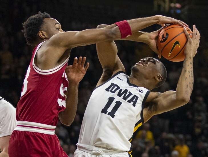 Photos: Iowa vs. Indiana Men’s Basketball