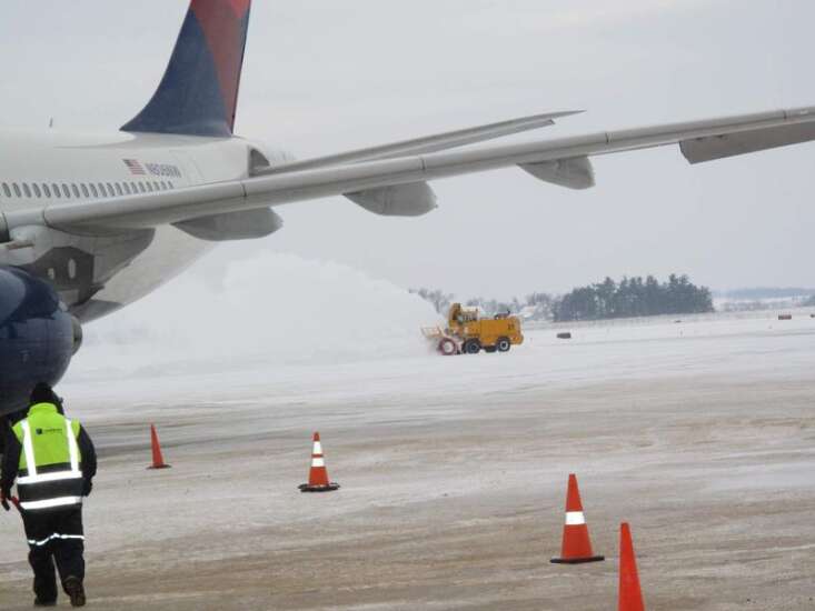 Iowa State researchers study heated pavement as possible solution to flight delays