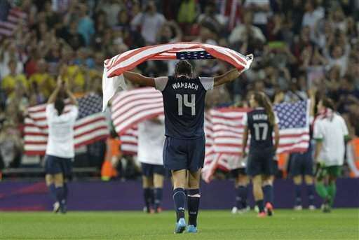 U.S. tops Japan to win Olympic women's soccer gold