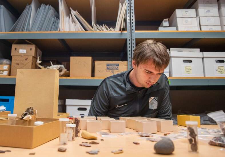 Stone tools, pottery and more: State archaeologist helps uncover Iowa’s past