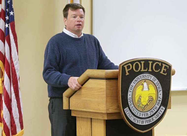 Johnson County Sheriff’s Office asked prosecutors to examine University of Iowa police director
