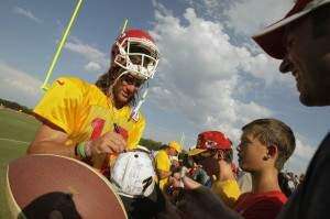 A little more hair but still the same old Ricky Stanzi in K.C. (with video, slideshow)