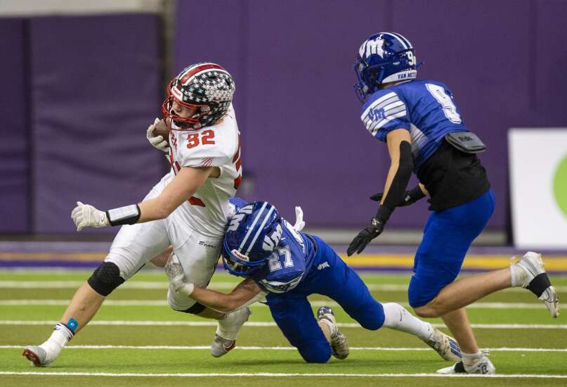 Photos: West Branch vs. Van Meter in Class 1A state football semifinials 