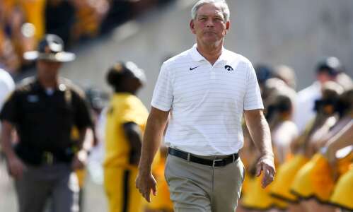 Iowa football notebook: Ferentz ‘really worried’ about state of college…
