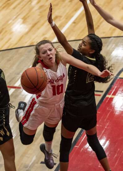 Photos: Iowa City High vs. Iowa City West Girl’s Basketball