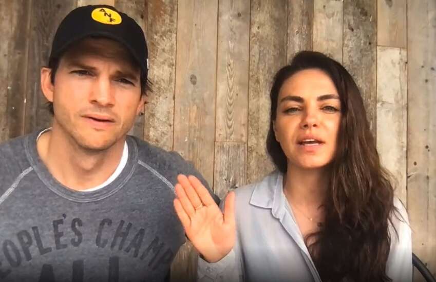Ukraine-born Mila Kunis and husband Ashton Kutcher pledge to match $3 million in aid donations