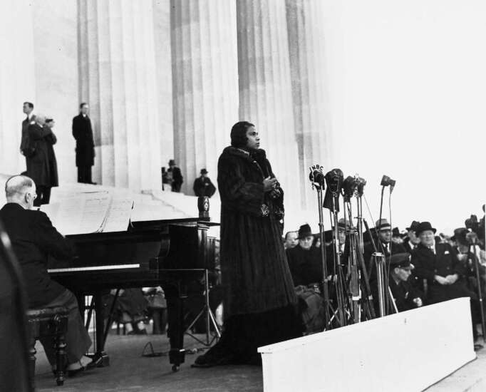 Time Machine: Famed contralto Marian Anderson toured Iowa