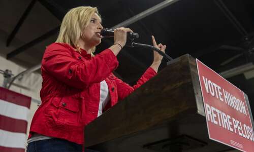Rep. Ashley Hinson announces support from farmers