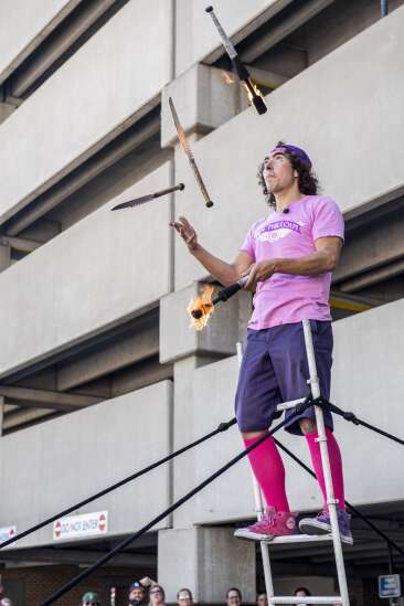 International juggler festival returns to Cedar Rapids with never-before-seen acts