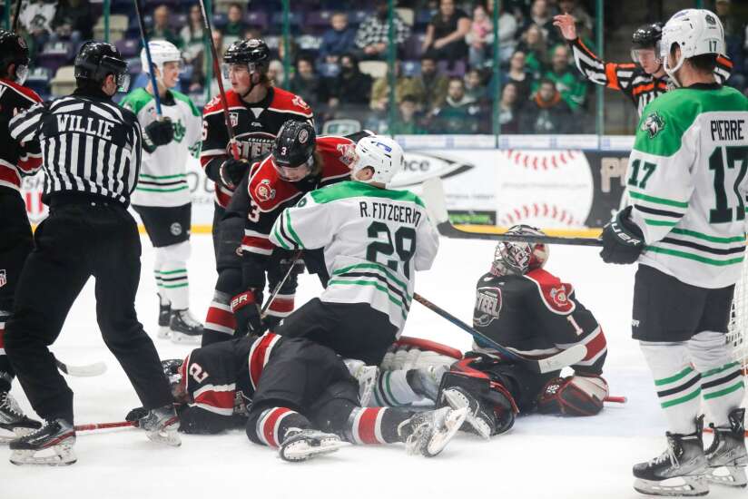 Photos: Cedar Rapids RoughRiders hockey vs. Chicago