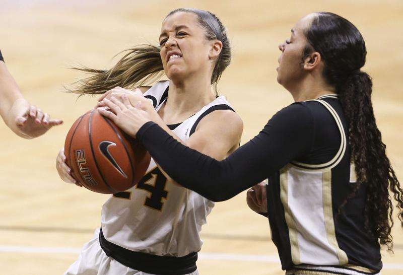 Iowa women’s basketball: Defensive unit capitalizes on both ends in late run to beat Purdue