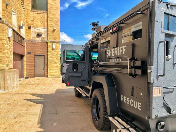 Armored vehicle joins Linn County Sheriff’s Office arsenal