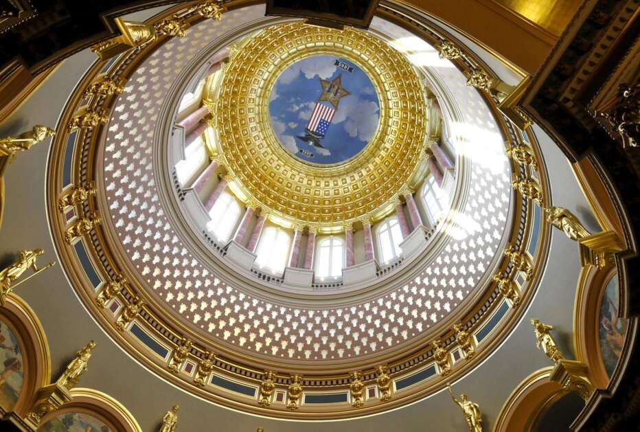The Iowa Capitol dome in Des Moines. (Steve Pope/Freelance)