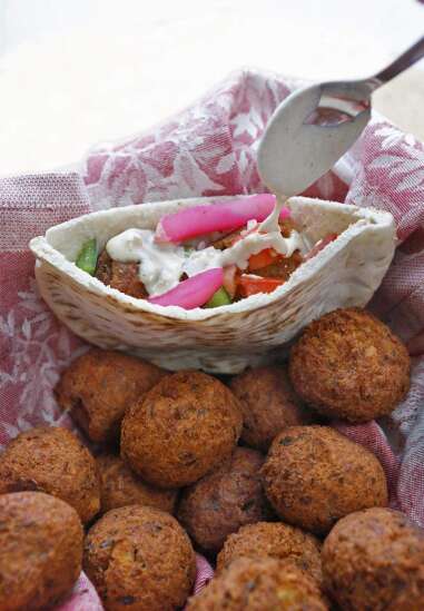 Falafel, the ubiquitous street food of the Middle East